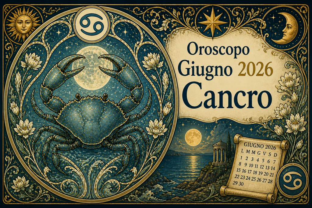 Oroscopo Cancro Giugno 2026: Il tuo risveglio interiore